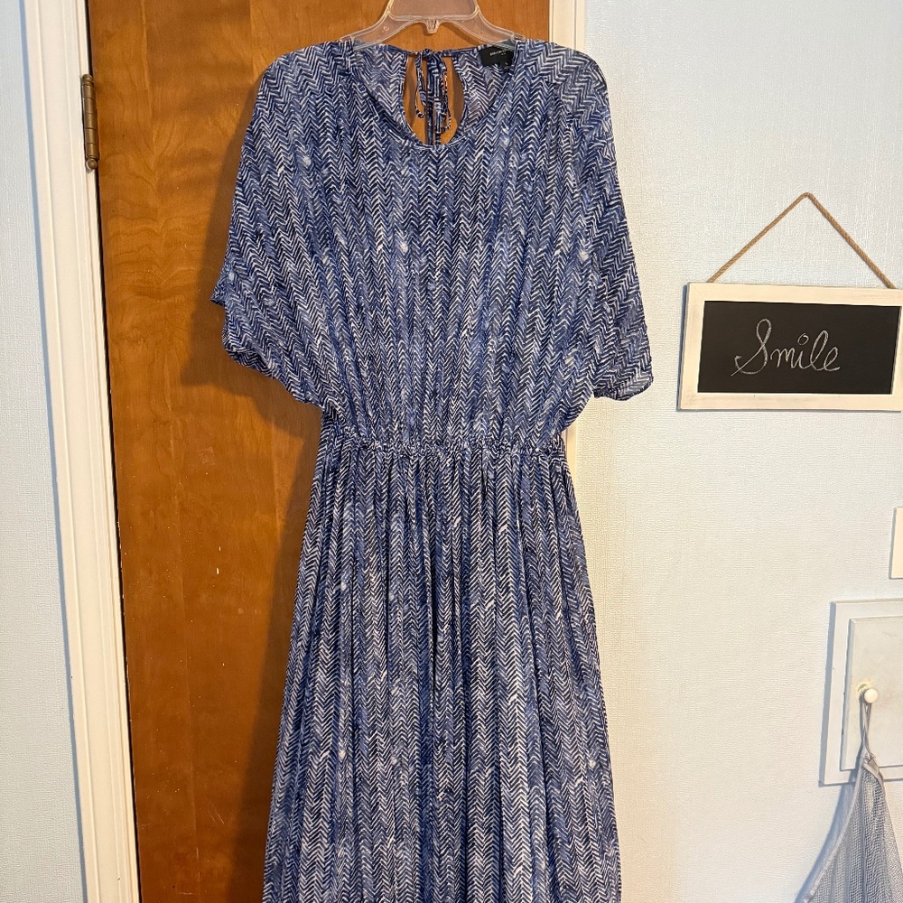 Banana Republic Chiffon Midi Dress